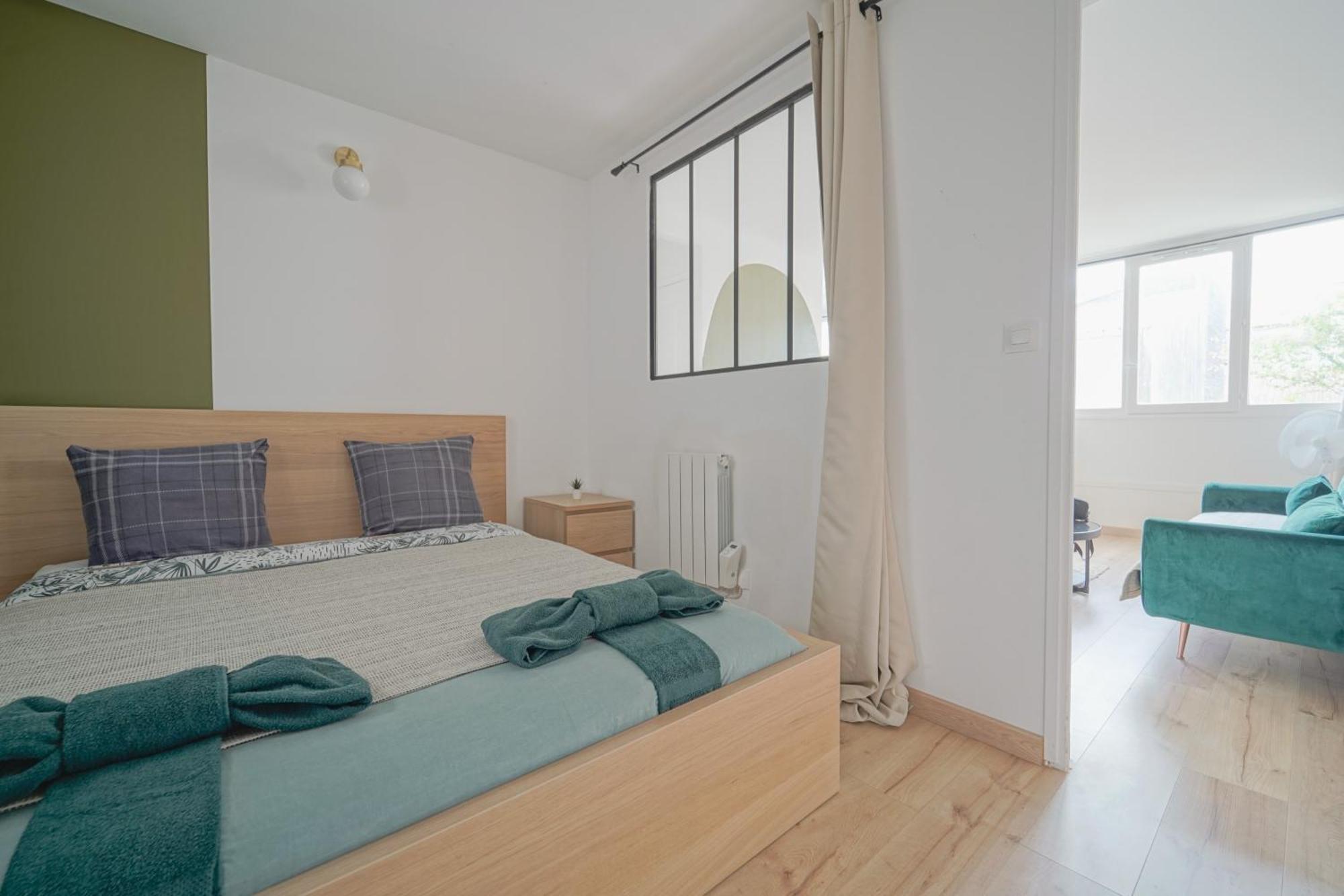 Complete 1Br With Balcony Only 5 Min. On Foot To Metro By Doorman Apartment Saint-Ouen  Exterior photo