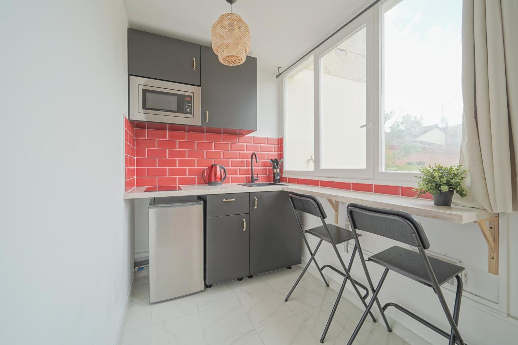 Complete 1Br With Balcony Only 5 Min. On Foot To Metro By Doorman Apartment Saint-Ouen  Exterior photo