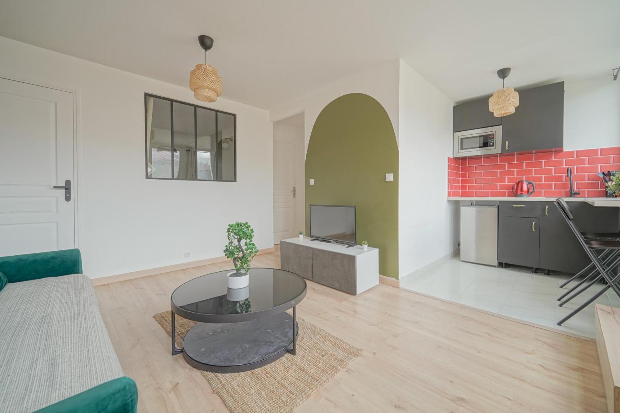 Complete 1Br With Balcony Only 5 Min. On Foot To Metro By Doorman Apartment Saint-Ouen  Exterior photo