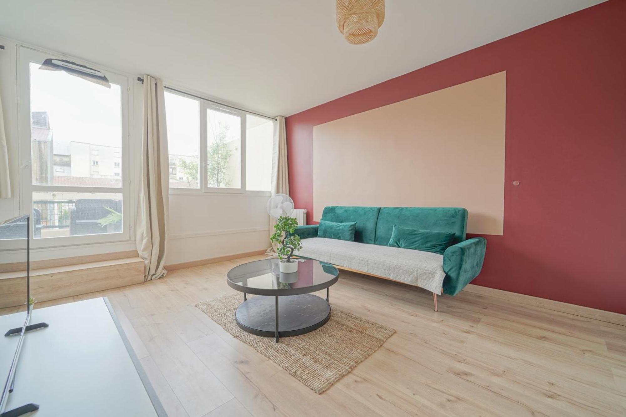 Complete 1Br With Balcony Only 5 Min. On Foot To Metro By Doorman Apartment Saint-Ouen  Exterior photo
